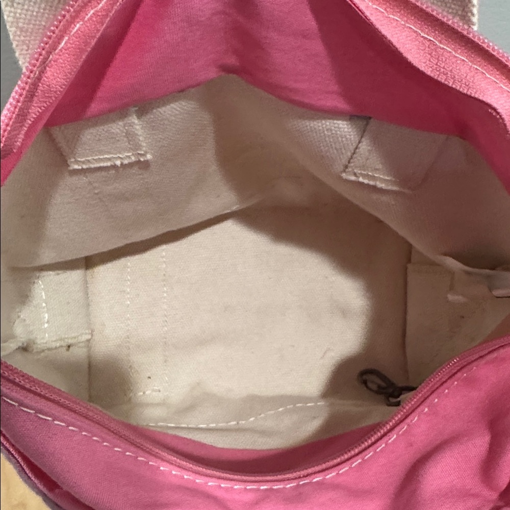 Vintage L.L. Pink Patchwork Mini Tote NWT - Picture 5 of 6